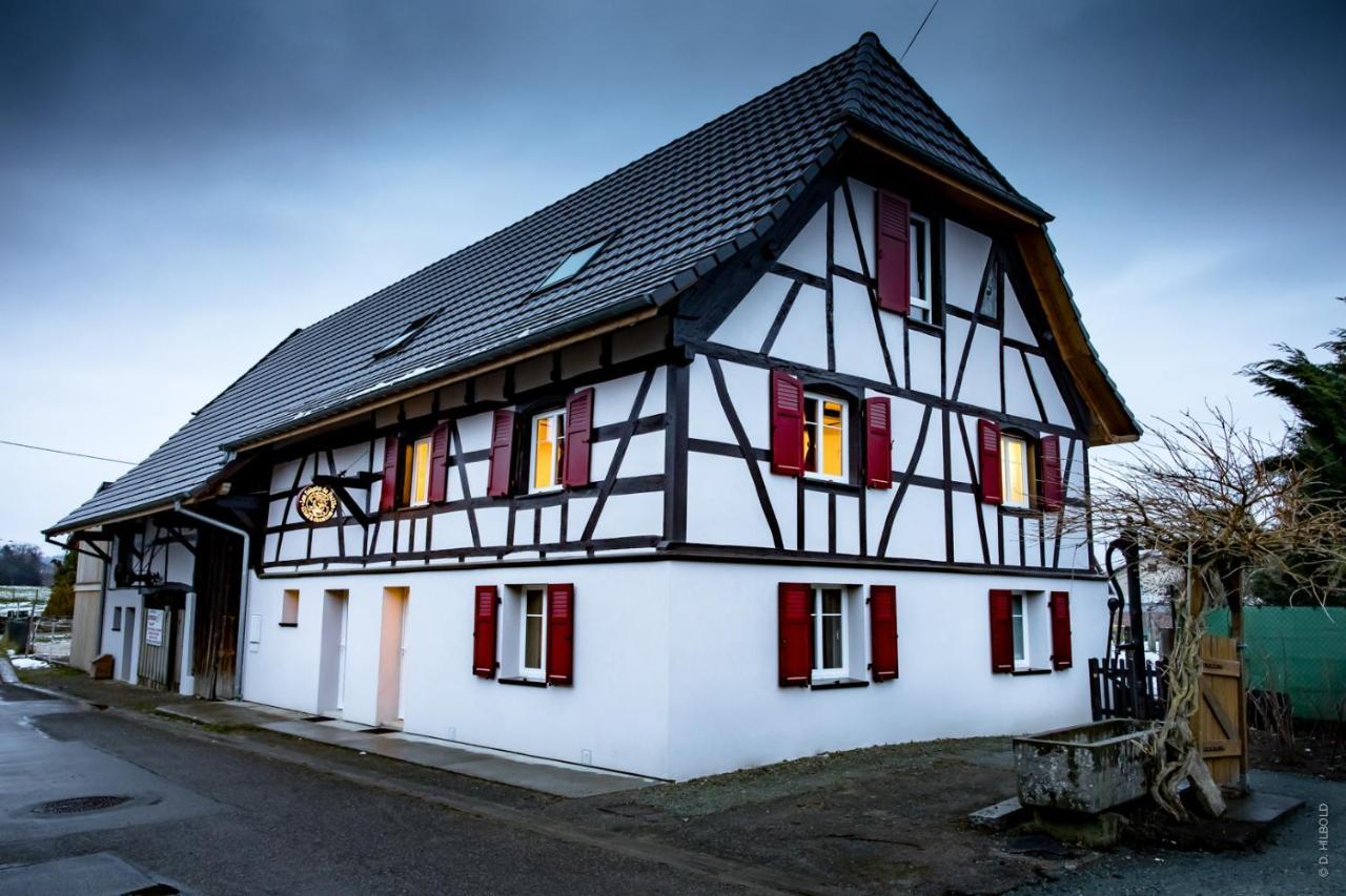 Gite Les Sabots De Paille, Alsace Haut-Rhin Ballesdorf Exterior foto